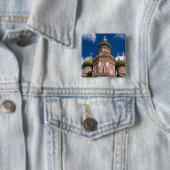 ロシア、モスクワ、赤の広場。聖バジル2 缶バッジ (インサイチュ)