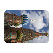 ロシア モスクワ 赤の広場 聖ワシリイ大聖堂 4 マグネット (横)