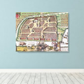 ロシア：モスクワ、1591年 キャンバスプリント (インサイチュ (ウッドフロア))