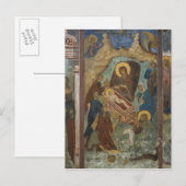 ロシア、ヤロスラヴリ、St.2の大聖堂のフレスコ ポストカード (正面/裏面)