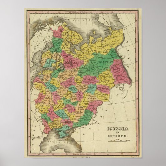 ロシア（ヨーロッパ） 2 ポスター (正面)