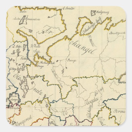 ロシア（ヨーロッパ） 3 スクエアシール (正面)