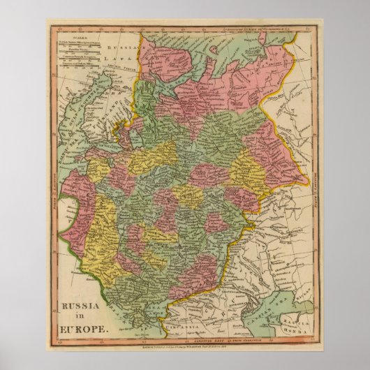 ロシア(ヨーロッパ) 4 ポスター (正面)