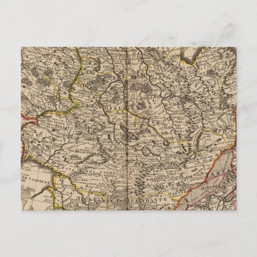 ロシア、中国、アジア ポストカード (正面)