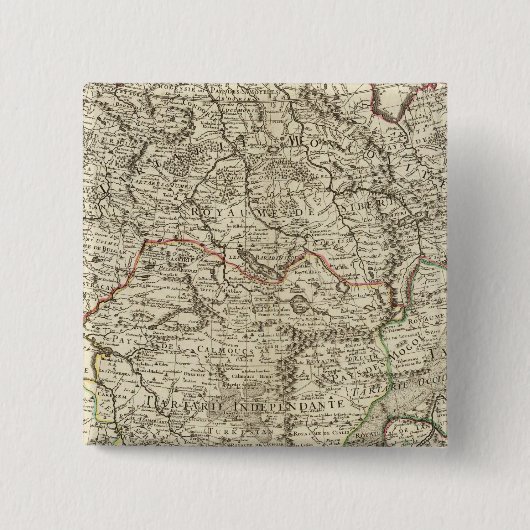 ロシア、中国、アジア 缶バッジ (正面)