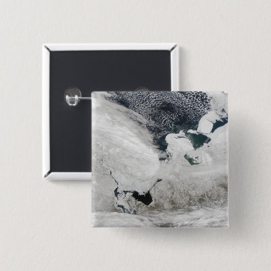 ロシア，白海 缶バッジ (正面&裏面)