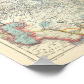 ロシア、韓国、アジア ポスター (角)