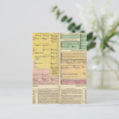 ロシア、1157年から1815年 ポストカード (スタンド正面)