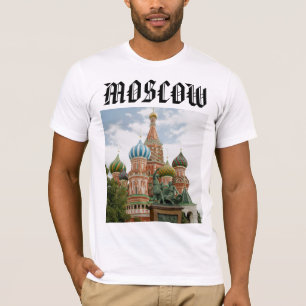 ロシアC、モスクワ Tシャツ