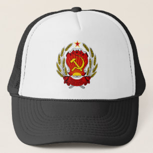 ロシアSFSRの公式の紋章学の記号紋章付き外衣 キャップ