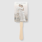 ロシェルクリームエレガモダンントウェディング ハンドファン (正面)