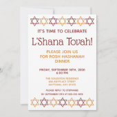 ロシエレガントュ·ハシャナ·レッドとデビッドの金ゴールド·スター 招待状 (正面)