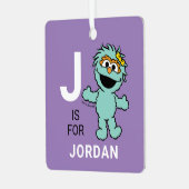 ロシタ |名前の追加セラミックオーナメント メタルオーナメント (正面左)