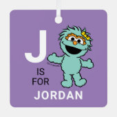 ロシタ |名前の追加セラミックオーナメント メタルオーナメント (正面)