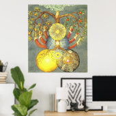 ロシチリア人の秘密の記号， 1785ドイツ語 ポスター (ホームオフィス)