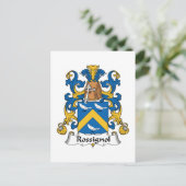 ロシニョール家紋 ポストカード (スタンド正面)