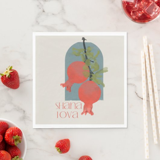 ロシュハサナシャナトヴァポメグランツ スタンダードランチョンナプキン (インサイチュ)