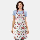 ロシュハサナハッピーニューイヤーシャナトバ エプロン (着用した状態)