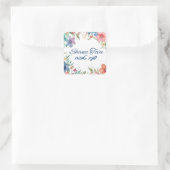 ロシュハサナハッピーニューイヤーホリデーカード スクエアシール (バッグ)