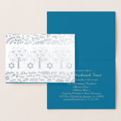 ロシュハサナパーティーホイ実在ル招待状 箔カード (ディスプレー)