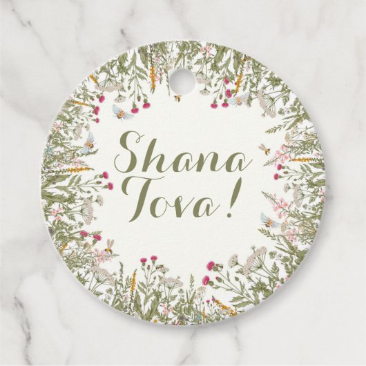 ロシュハサナフローラギフトラベル フェイバータグ (正面)