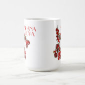 ロシュハサナポメグランツラテマグ コーヒーマグカップ (中央)