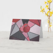 ロシュハシャナカード カード (黄色い花)