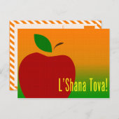 ロシュハシャナトワアップル シーズンポストカード (正面/裏面)