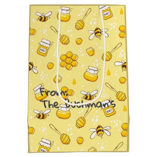 ロシュハシャナトヴァかわいらしおもしろい名抱き枕 ミディアムペーパーバッグ (裏面)