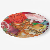 ロシュハシャナ紙プレート ペーパープレート (アングル)