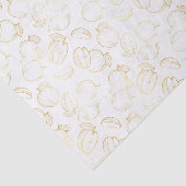 ロシュハシャナ金ゴールドリンゴシャナトヴァエレガント 薄葉紙 (詳細)