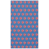 ロシュハシャナ・ポメグラネート・シンマン・ヘブライ・ウィッシュ テーブルクロス (正面)