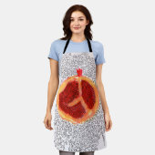 ロシュハショナホリデイ エプロン (着用した状態)