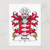 ロシュ家紋 ポストカード (正面)