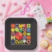 ロシュ・ハサナパーソナライズされたユダヤ人新年 ペーパープレート (パーティー)