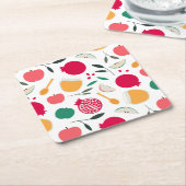 ロシュ・ハサナ スクエアペーパーコースター (アングル)