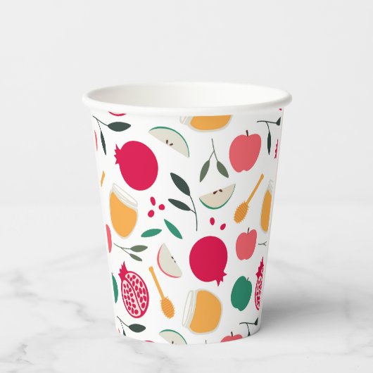 ロシュ・ハサナ 紙コップ (裏面)