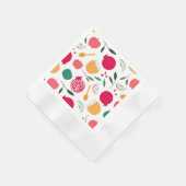 ロシュ・ハサナ 縁ありカクテルナプキン (角)