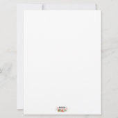 ロシュ・ハシャナのヘブライ語での願い シャナ・トヴァ シーズンカード (裏面)