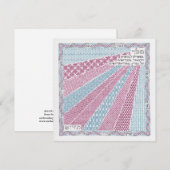 ロシュ・ハシャナの新年のカード 「十の衣」 シーズンカード (正面/裏面)