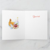 ロシュ・ハシャナーの年の芸術作品 カード (内部)