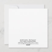 ロシュ・ハシャナー新年のカード「十の衣」 シーズンカード (裏面)