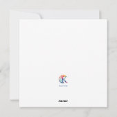 ロシュ・ハシャナー ハッピーニューイヤー ホリデーカード (裏面)