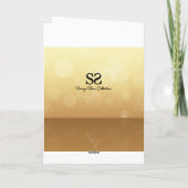 ロシュ・ハシャナー ユダヤ教の新年 - グリーティングカード シーズンカード (裏面)