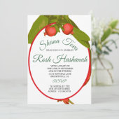 ロシュ・ハシャナー　新年の饗宴　ポメグラネート 招待状 (スタンド正面)