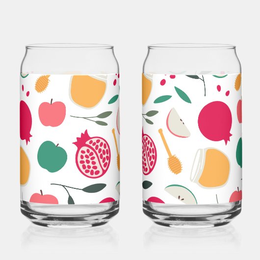 ロシュ・ハシャナ ガラス缶 (裏面)