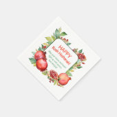 ロシュ・ハシャナ スタンダードカクテルナプキン (角)