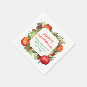 ロシュ・ハシャナ スタンダードカクテルナプキン (角)