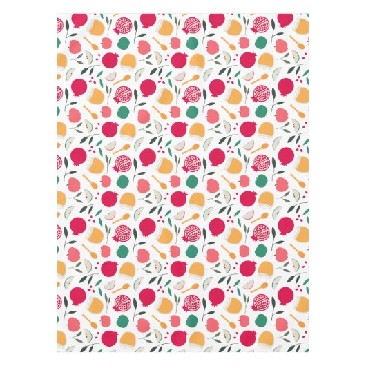 ロシュ・ハシャナ テーブルクロス (正面)