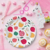 ロシュ・ハシャナ ペーパープレート (パーティー)